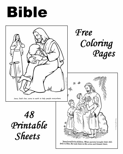 Printable Bible Coloring Pages Kids
 Bible Coloring Pages