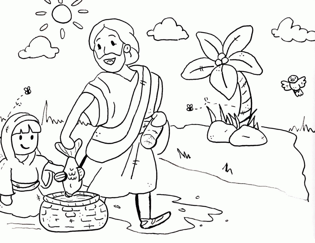 Printable Bible Coloring Pages Kids
 Sunday School Free Printable Coloring Pages Coloring Home