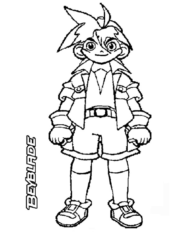 Printable Coloring For Kids
 Kids Page Beyblade Coloring Pages