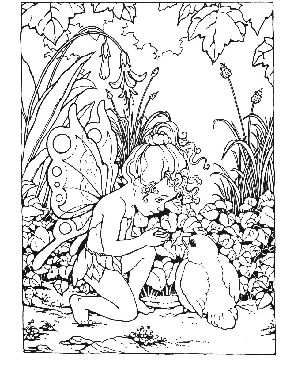 Printable Coloring Pages For Adults Fairies
 Fantasy Coloring Pages Best Coloring Pages For Kids
