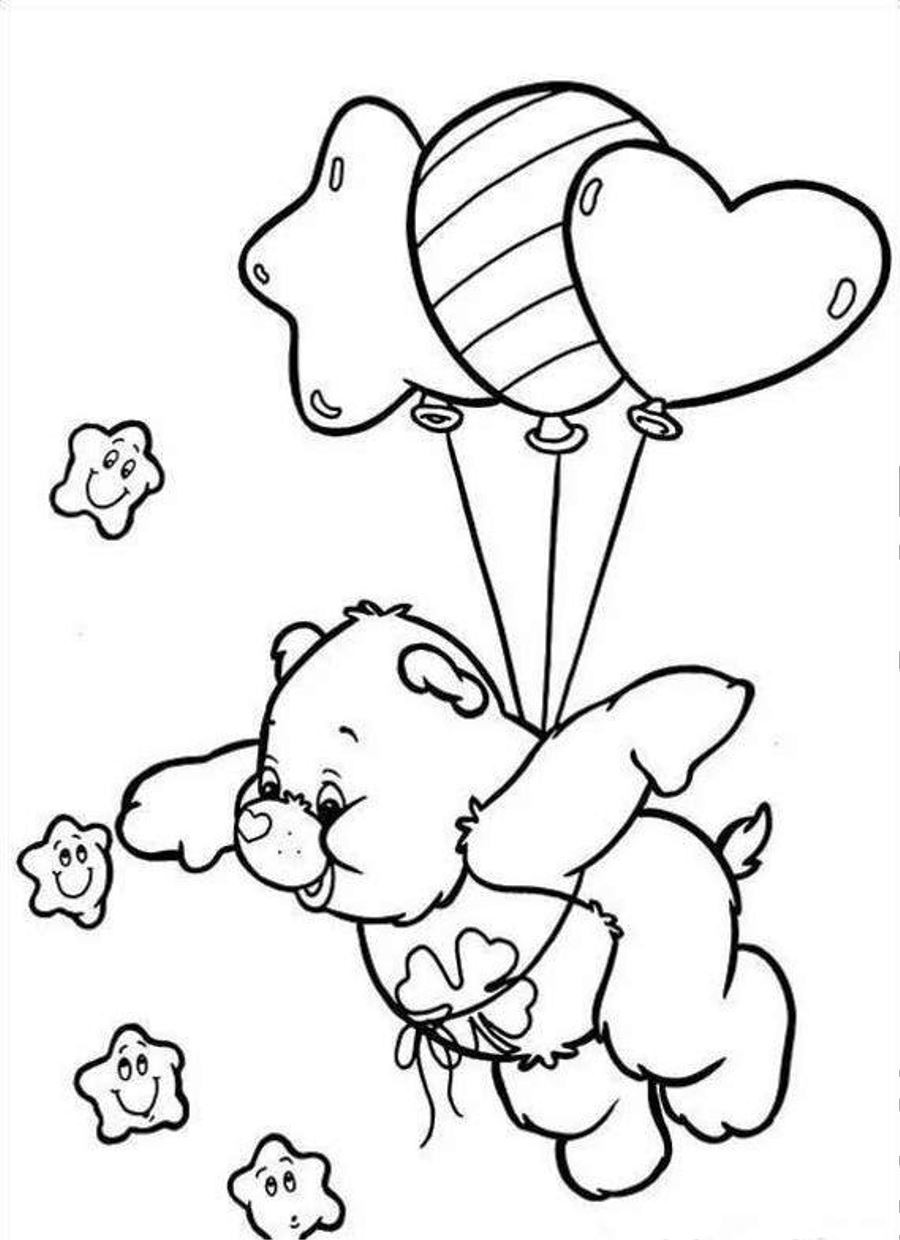 Printable Coloring Pages For Children
 Free Printable Care Bear Coloring Pages For Kids