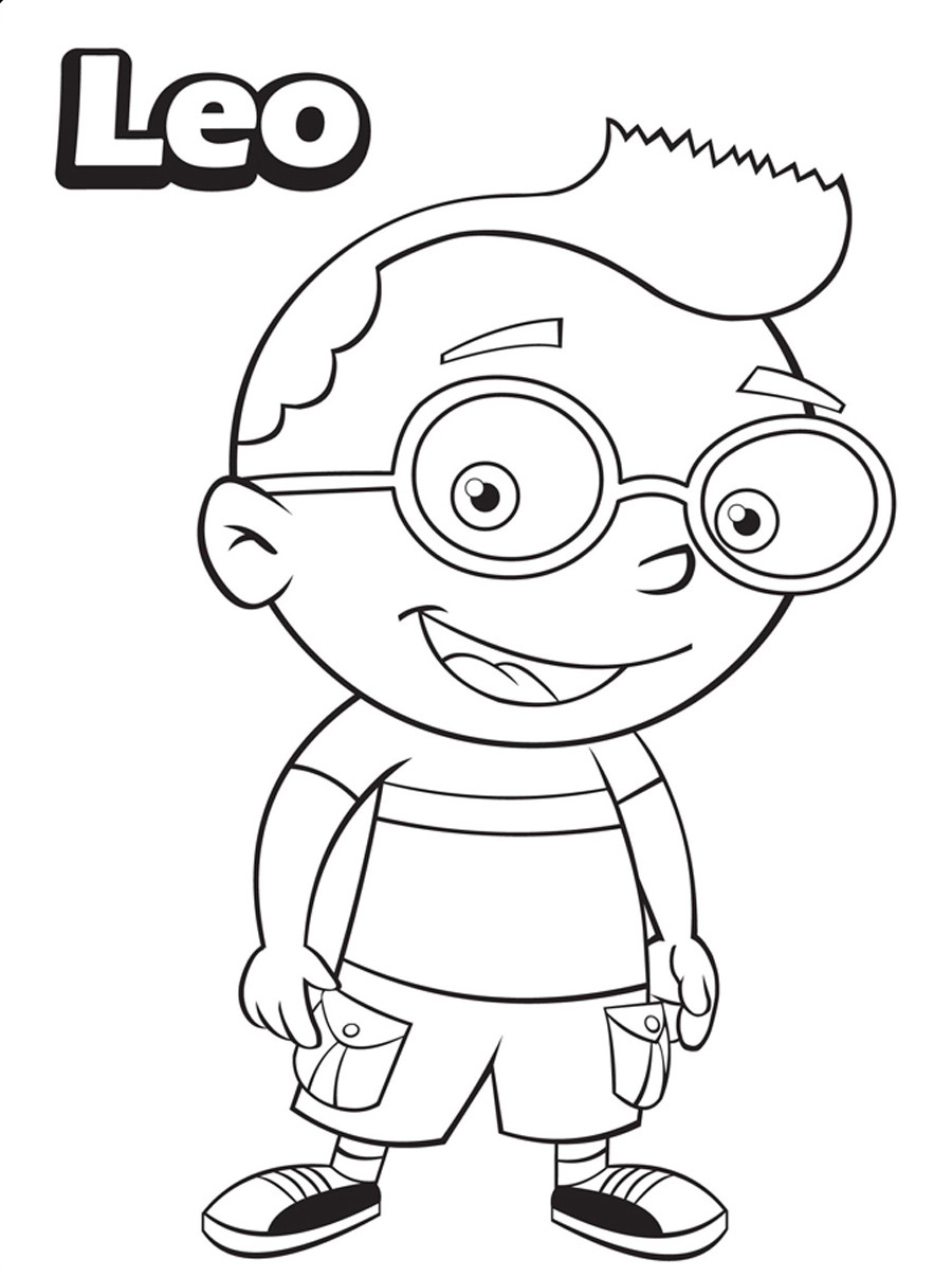 Printable Coloring Pages For Children
 Free Printable Little Einsteins Coloring Pages Get ready