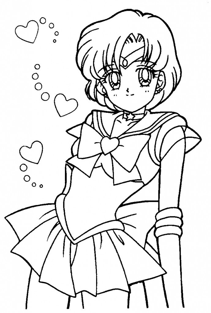 Printable Coloring Pages For Children
 Free Printable Sailor Moon Coloring Pages For Kids