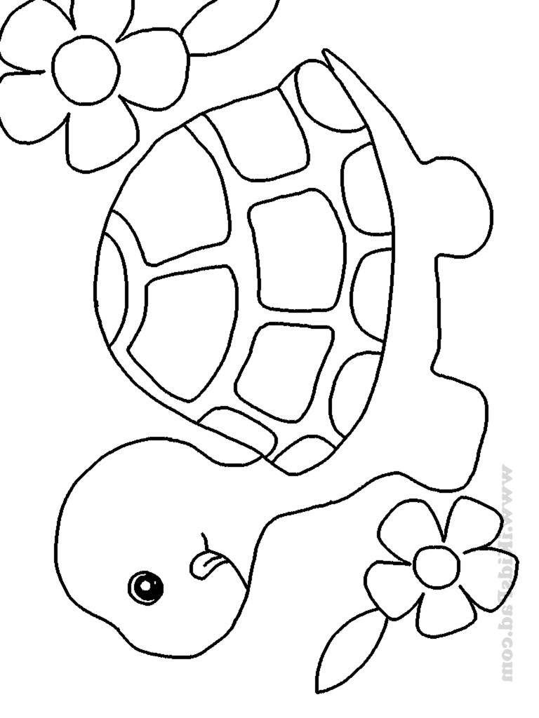 Printable Coloring Pages For Kids Animals
 Cute Baby Animal Coloring Pages To Print Coloring Home