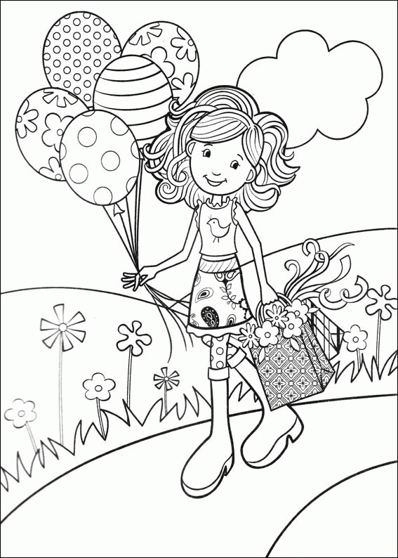 Printable Coloring Pages Girls
 Groovy Girls Coloring Pages