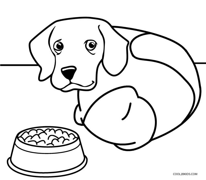 Printable Coloring Pages Of Dogs
 Printable Dog Coloring Pages For Kids