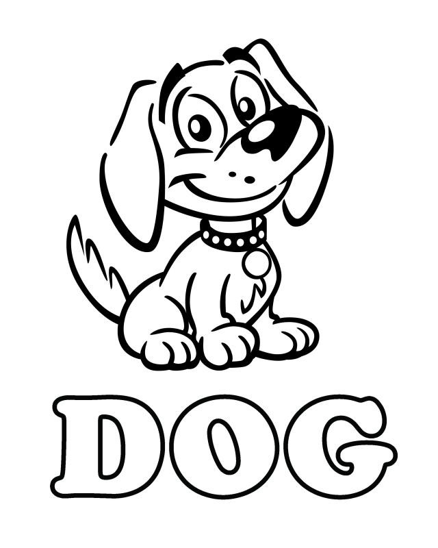 Printable Coloring Pages Of Dogs
 Dog Free Printable Coloring Pages