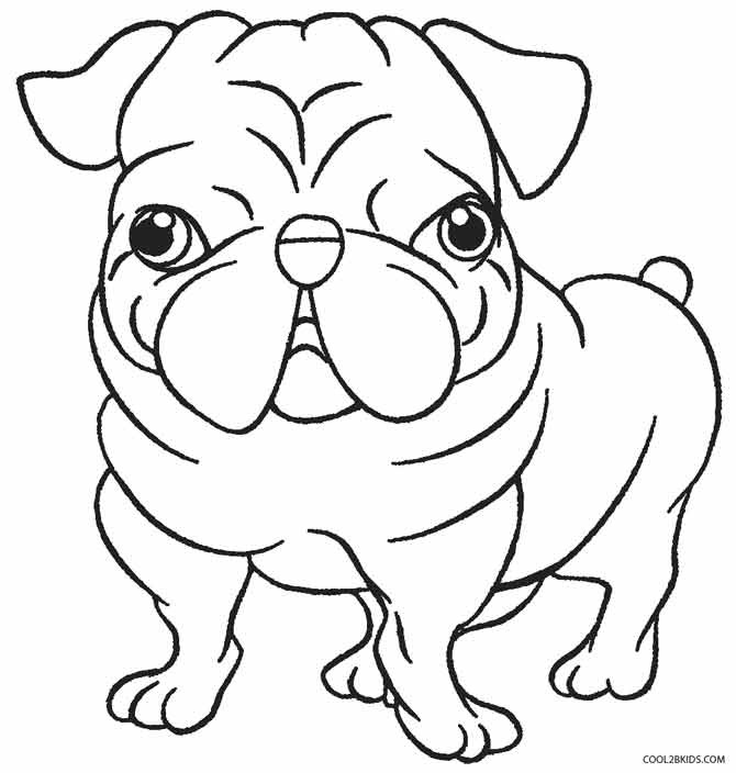 Printable Coloring Pages Of Dogs
 Printable Puppy Coloring Pages For Kids