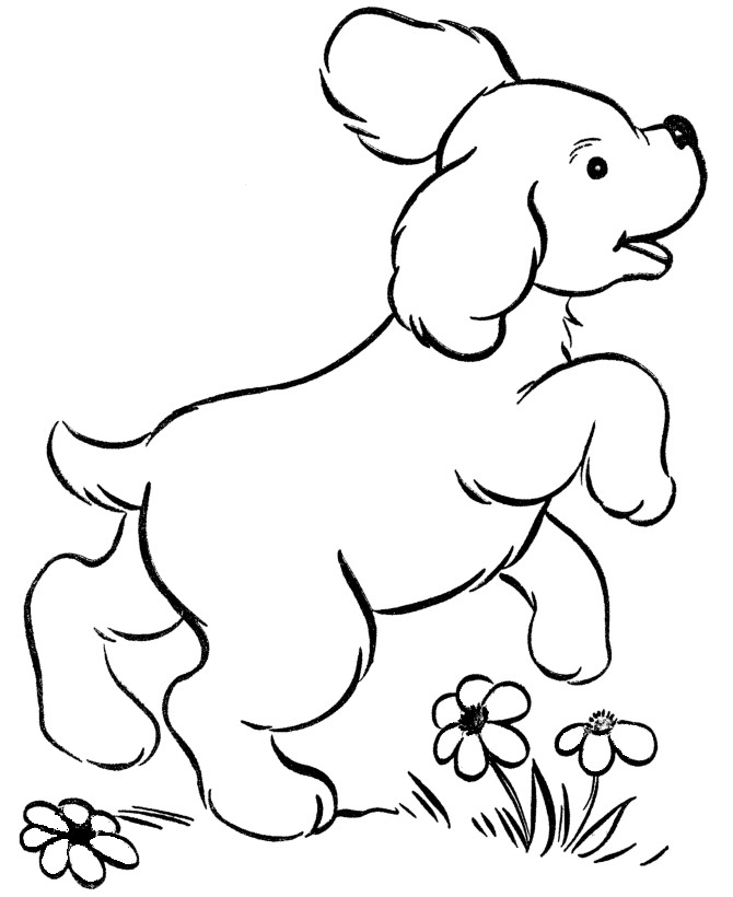 Printable Coloring Pages Of Dogs
 Dog Coloring Pages