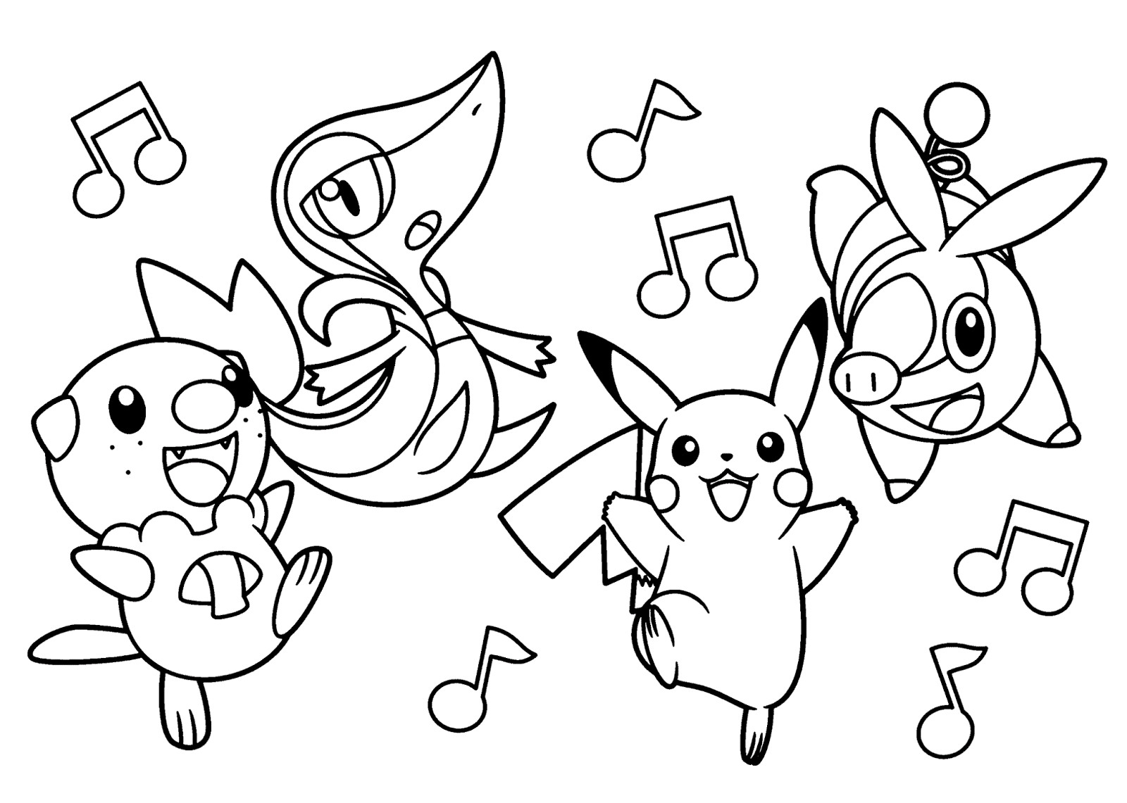 Printable Pokemon Coloring Pages
 Free Pokemon Coloring Pages For Kids 2016