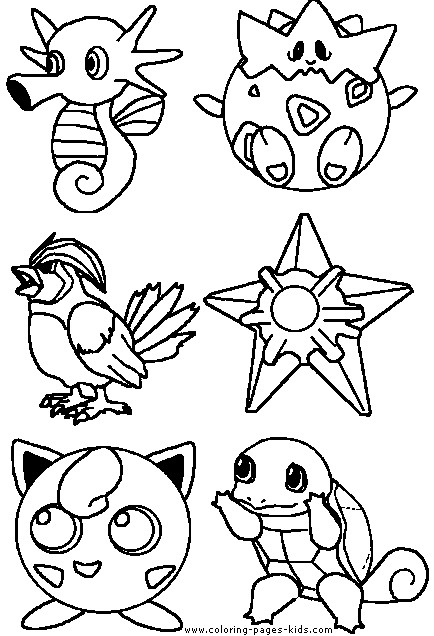 Printable Pokemon Coloring Pages
 transmissionpress February 2011