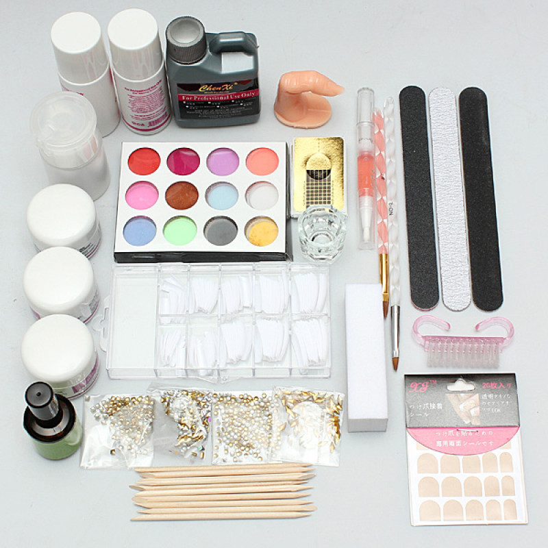 Pro Nail Art Kit
 Buy Pro Nail Art Design Kit Acrylic Primer Powder Manicure
