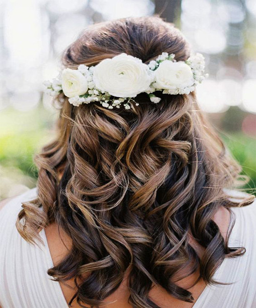 Prom Hairstyle With Flowers
 Easy Prom Hairstyles for the year 2018