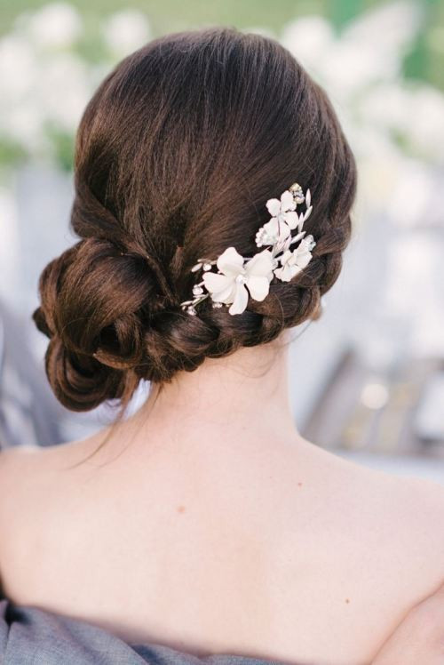 Prom Hairstyle With Flowers
 35 Diverse Home ing Hairstyles for Short Medium and
