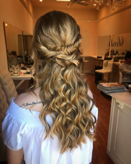 Prom Hairstyles Curly Hair
 18 Stunning Curly Prom Hairstyles for 2019 Updos Down