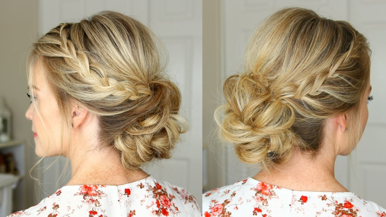 Prom Hairstyles Updos
 Lace Braid Home ing Updo