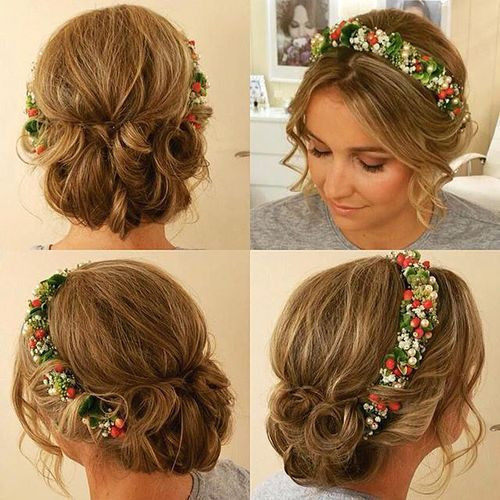 Prom Hairstyles With Headbands
 40 Irresistible Hairstyles for Brides and Bridesmaids in