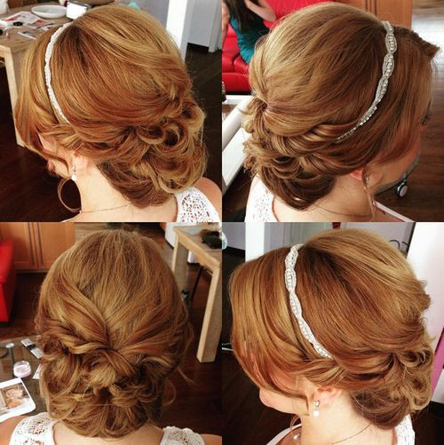 Prom Hairstyles With Headbands
 20 Hairstyles with Headbands for Casual and Festive Looks
