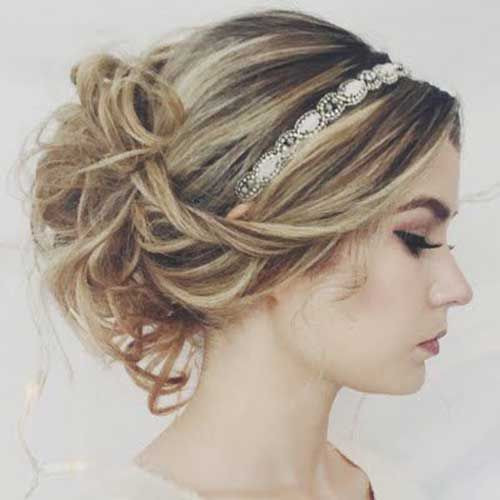 Prom Hairstyles With Headbands
 20 of The Most Beautiful Updo Haircuts For Gorgeous Women