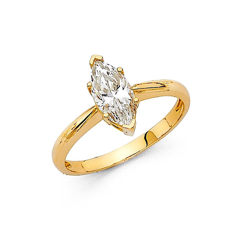 Promise Rings Real Diamond
 1 25 Ct Marquise Solitaire Engagement Wedding Promise Ring