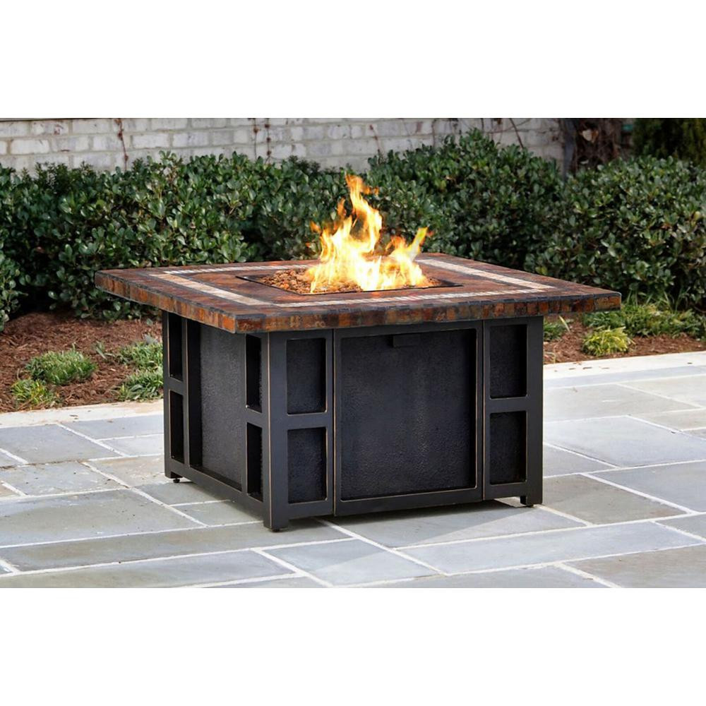 Propane Patio Fire Pit
 Propane Fire Pits Outdoor Heating The Home Depot