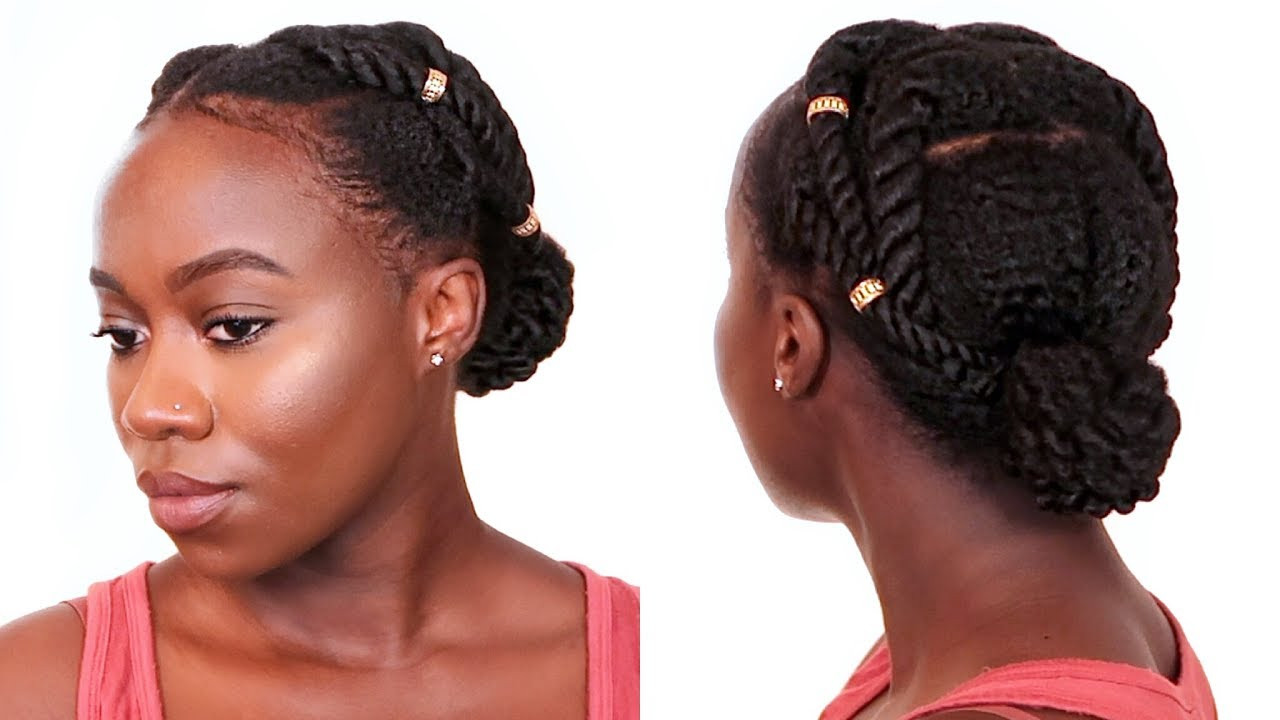 Protective Hairstyles For Natural 4C Hair
 EASY GO TO PROTECTIVE STYLE ON 4C HAIR