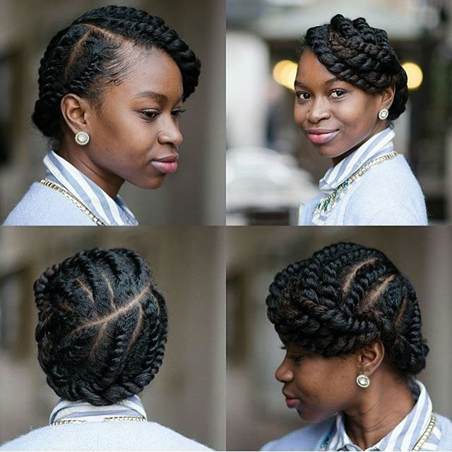 Protective Hairstyles For Natural 4C Hair
 2325 best images about 4c natural hairstyles products and