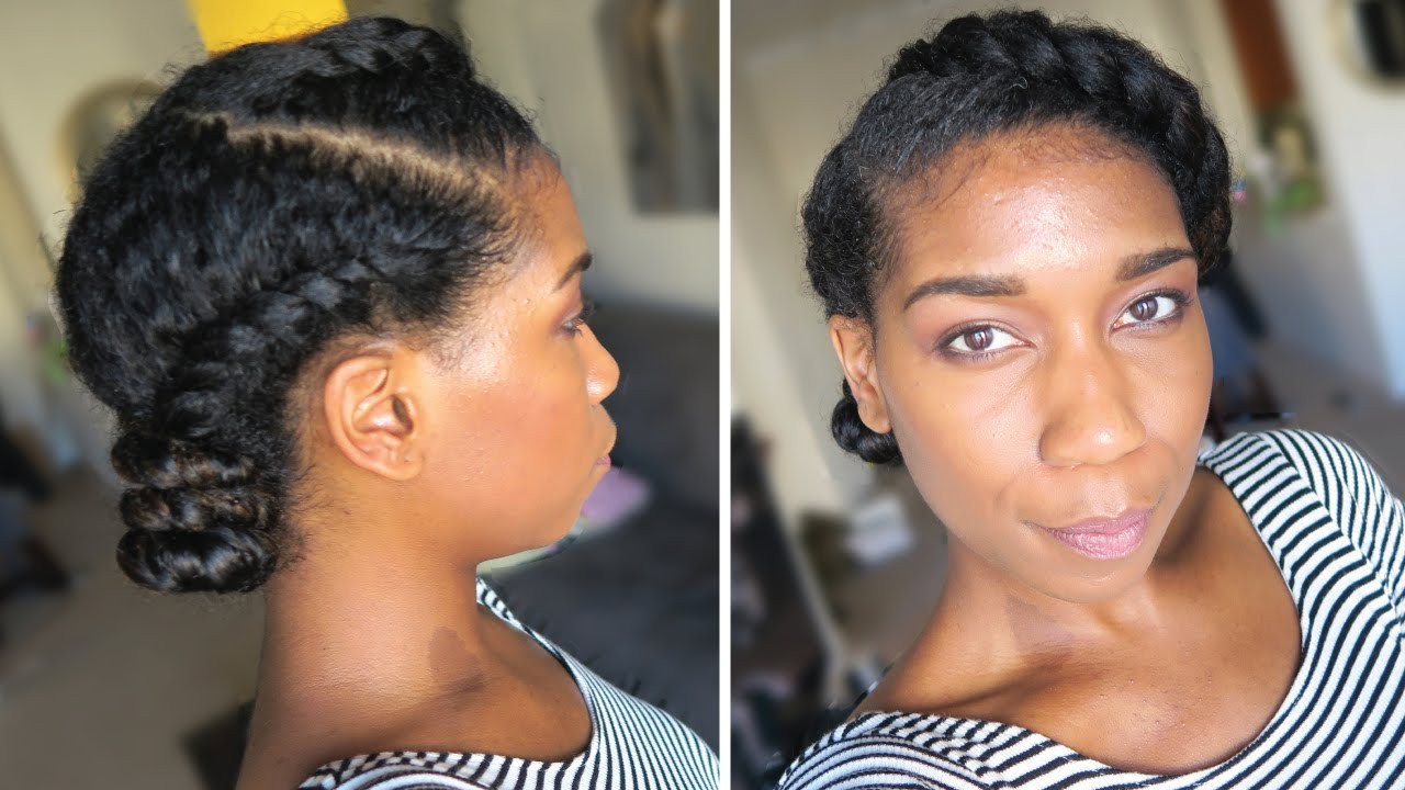 Protective Hairstyles For Natural Black Hair
 Twisted Knot Protective Style Natural Hair