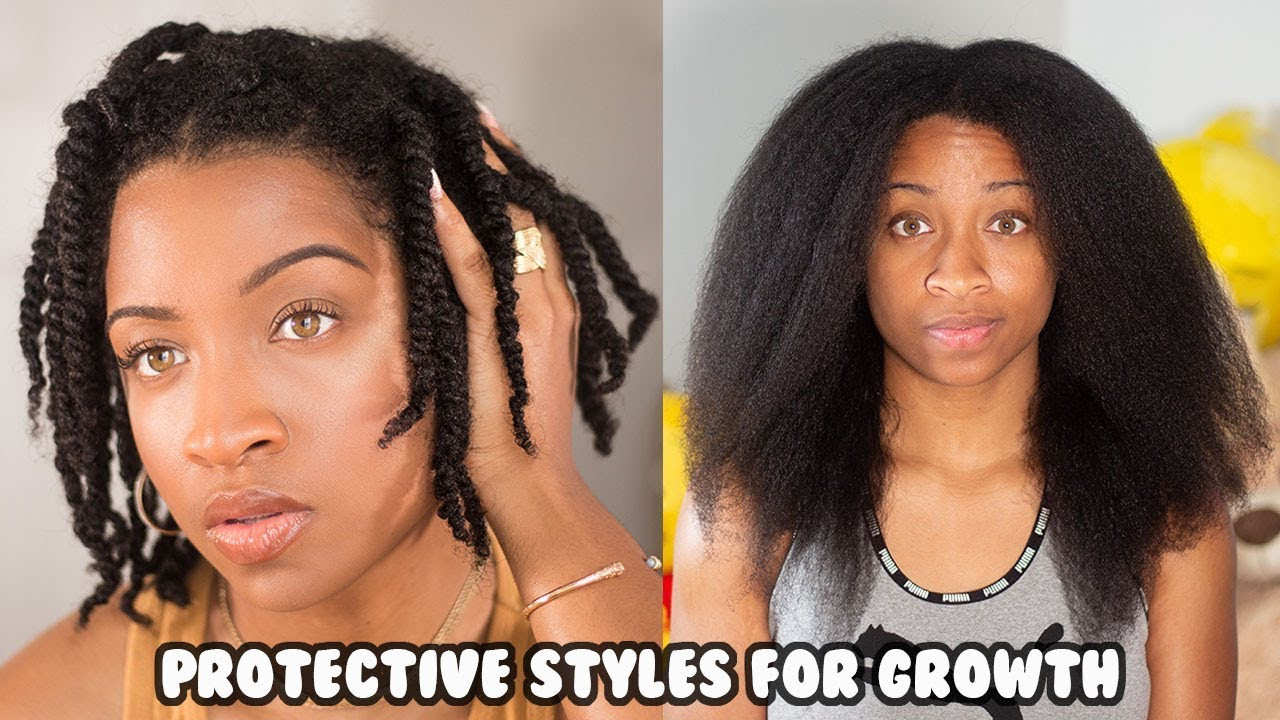 Protective Hairstyles For Natural Hair Growth
 How I Used Protective Hairstyles To Grow My Short Natural