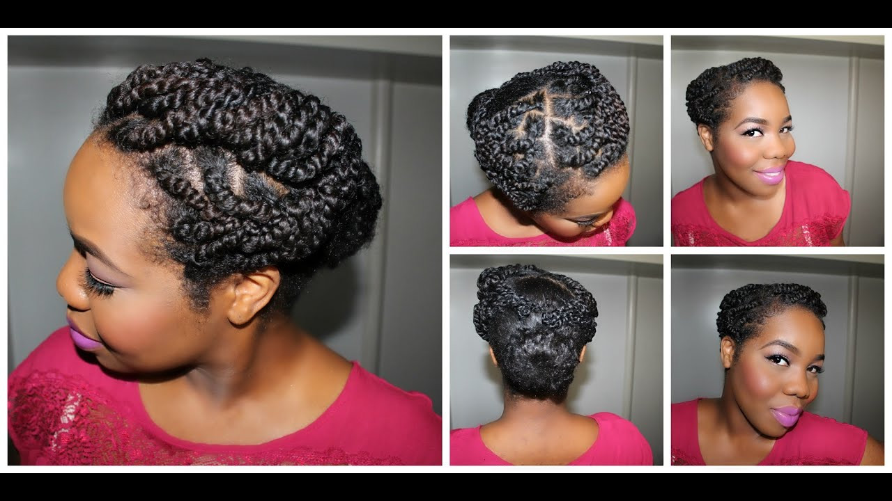 Protective Hairstyles For Natural Hair Growth
 "NATURAL HAIR" FRIZZ FREE PROTECTIVE STYLE Lovelyanneka