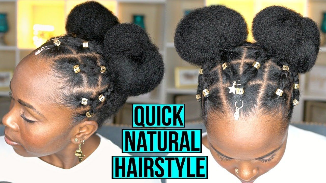 Protective Hairstyles For Natural Hair Growth
 EASY Protective Hairstyle for FAST Hair Growth and Length
