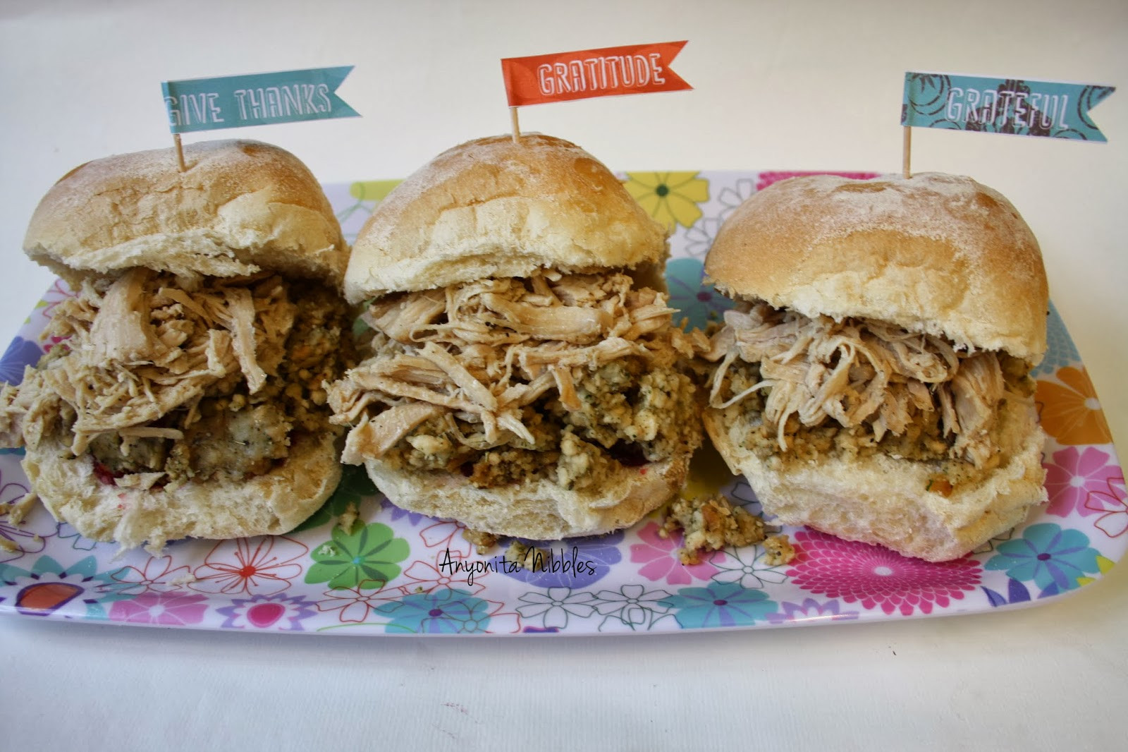 Pulled Turkey Sandwiches
 Anyonita Nibbles