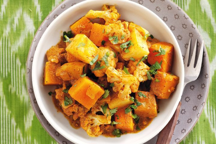 Pumpkin Indian Recipes
 Potato and pumpkin curry