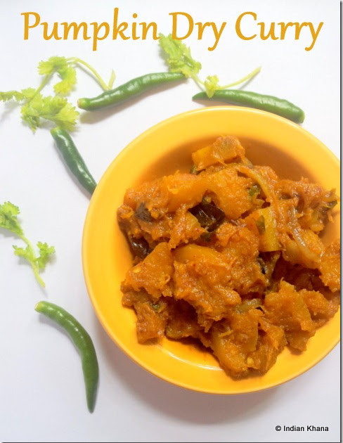 Pumpkin Indian Recipes
 Pumpkin Dry Curry