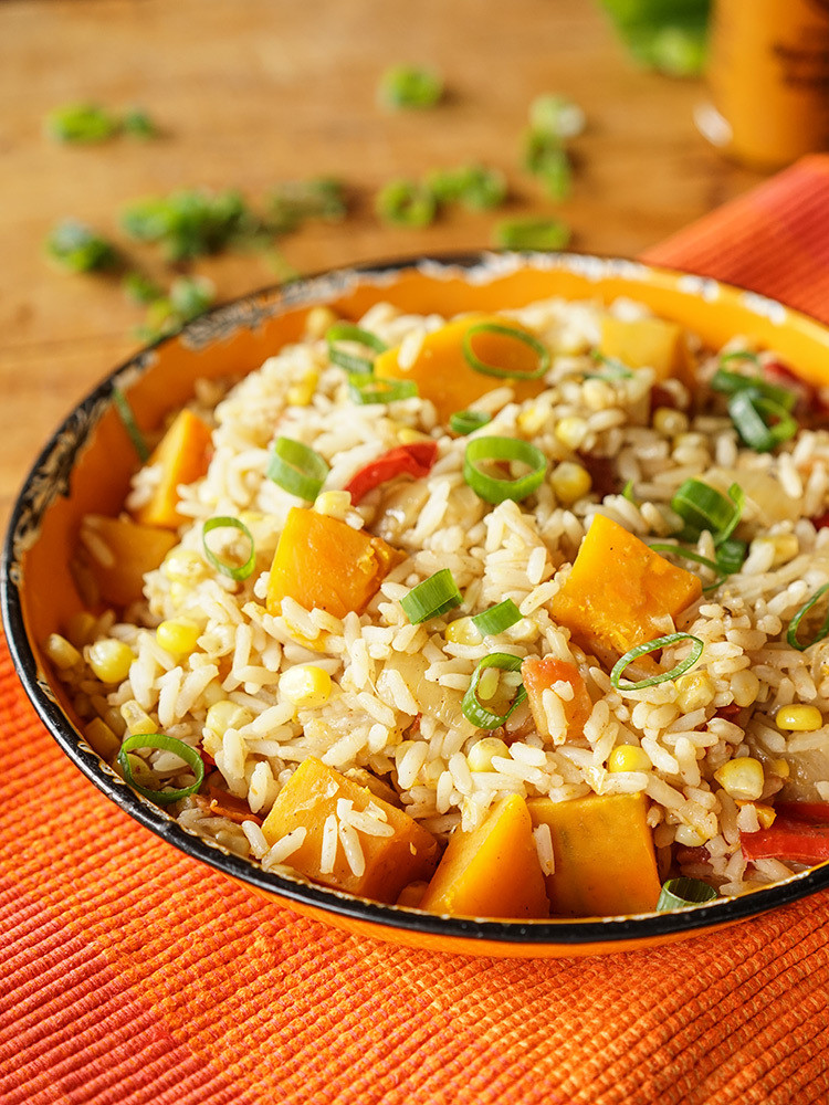 Pumpkin Indian Recipes
 West Indian pumpkin rice Recipe