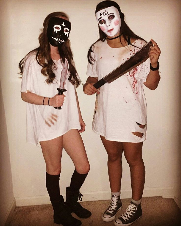 Purge Costume DIY
 Can you trust your friends on purge night