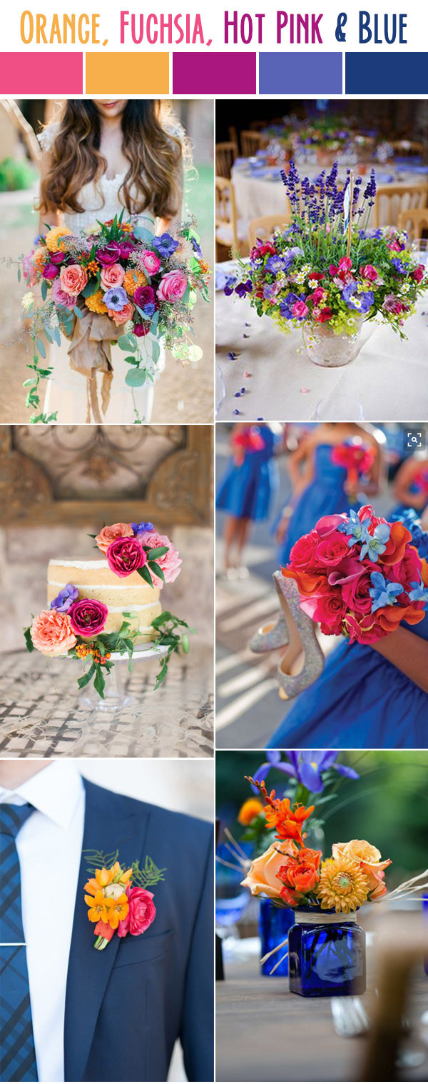 Purple And Blue Wedding Colors
 10 Best Wedding Color Palettes For Spring & Summer 2017