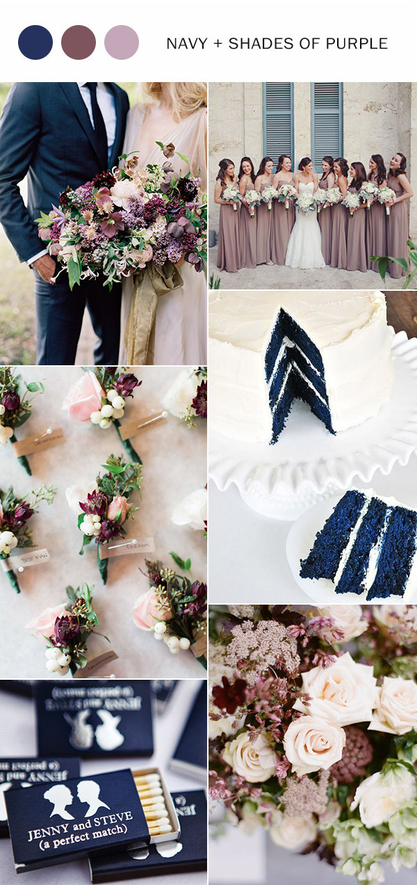 Purple And Blue Wedding Colors
 3 Types of Fall Wedding Color Ideas Which Brimming