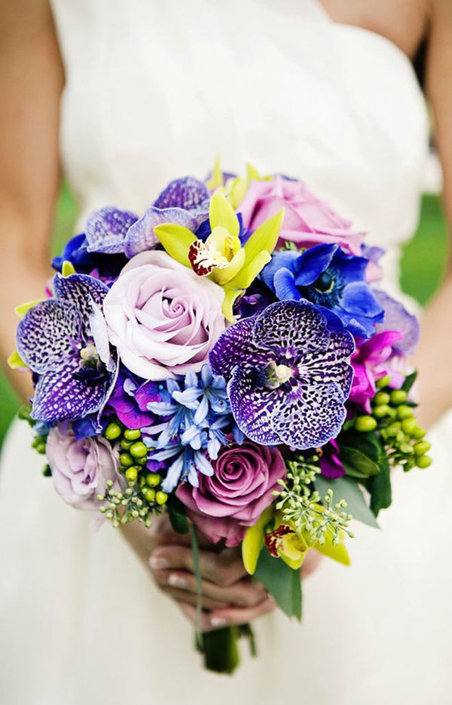 Purple And Blue Wedding Colors
 Blue Wedding Color bination Ideas