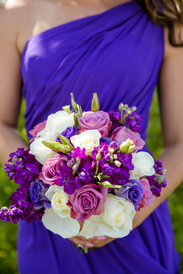 Purple And Blue Wedding Colors
 Purple & Grey Spring Wedding at The Waterview Melissa