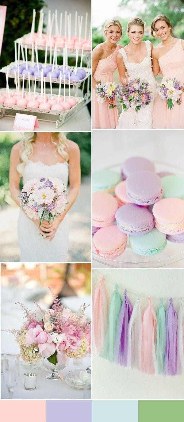 Purple And Blue Wedding Colors
 2016 Spring Wedding Color Trends Chapter e Seven Pink