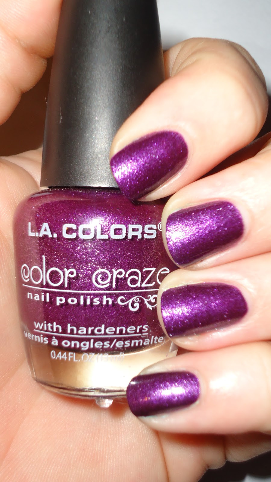 Purple Nail Colors
 BreezyTheNailPolishLover LA Colors Review Part 1