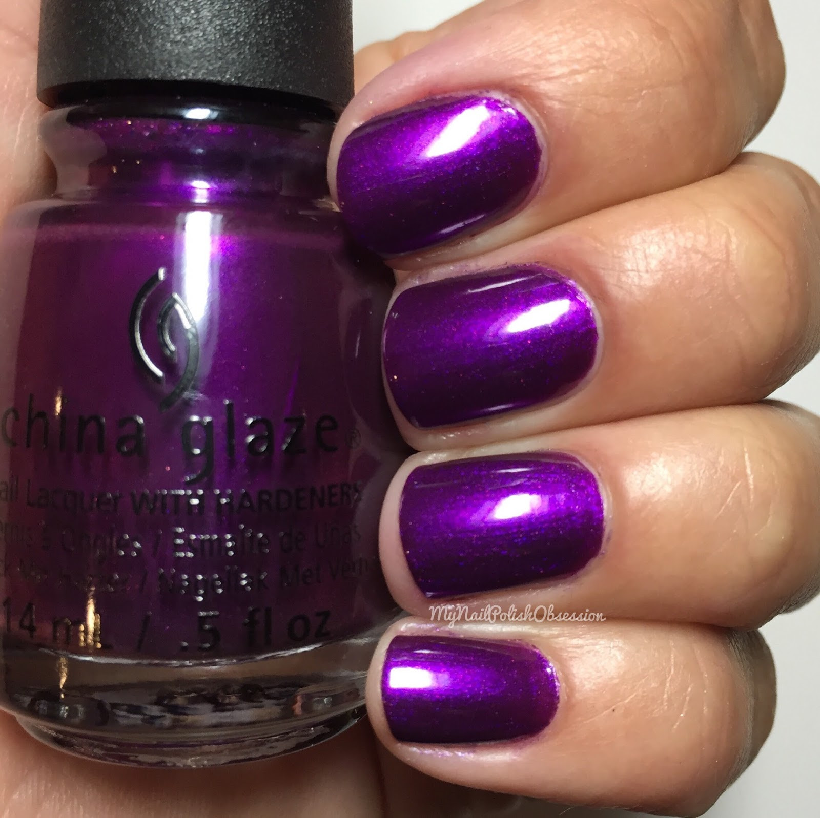 Purple Nail Colors
 My Nail Polish Obsession China Glaze Rebel Collection