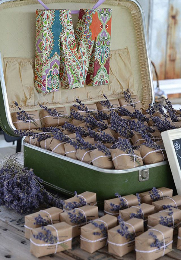 Purple Wedding Favors
 40 Most Charming Lavender Wedding Ideas