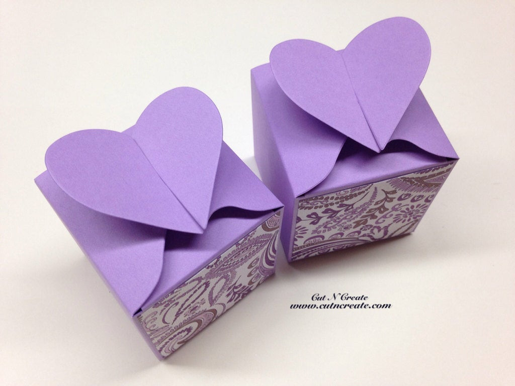 Purple Wedding Favors
 Purple Favor Box Purple Favors Purple Wedding Purple Paisley