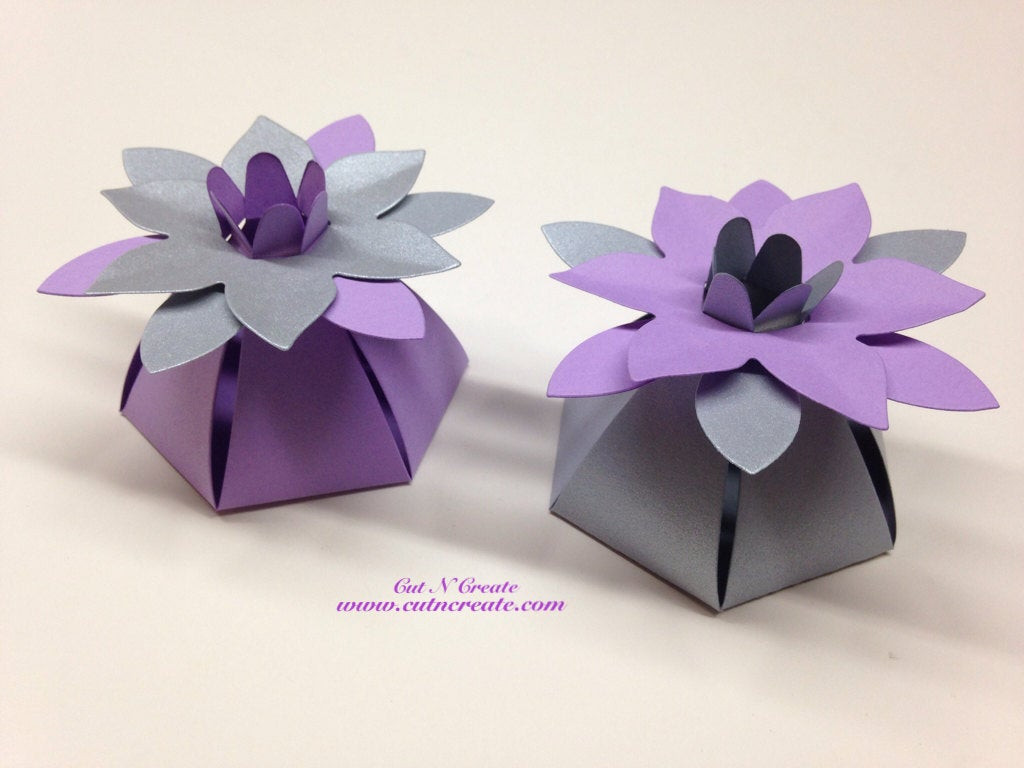 Purple Wedding Favors
 Silver Wedding Favor Boxes Purple Wedding Favor Boxes Flower
