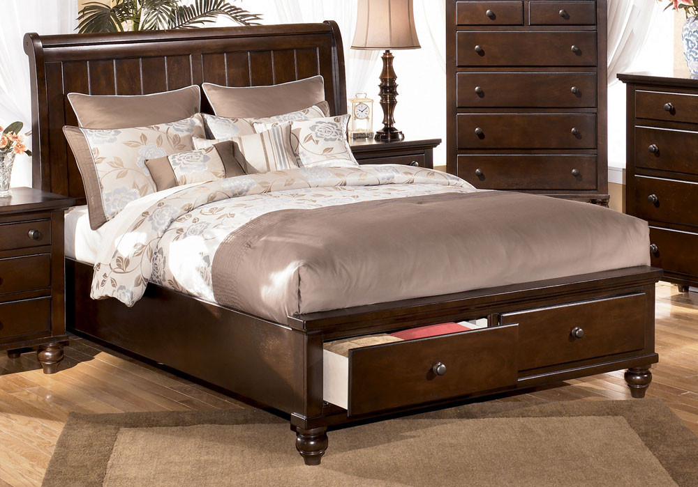 Queen Size Storage Bedroom Sets
 Camdyn Queen Size Sleigh Bed With Storage By Ashley