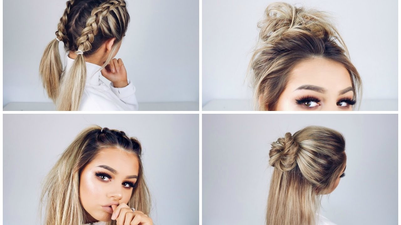 Quick And Easy Up Do Hairstyles
 QUICK AND EASY HAIRSTYLES