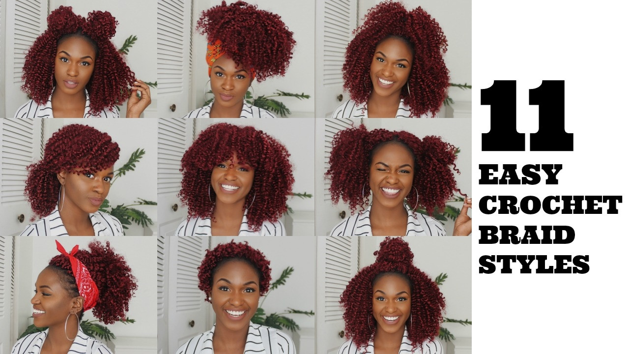 Quick Crochet Hairstyles
 11 QUICK AND EASY CROCHET BRAID STYLES