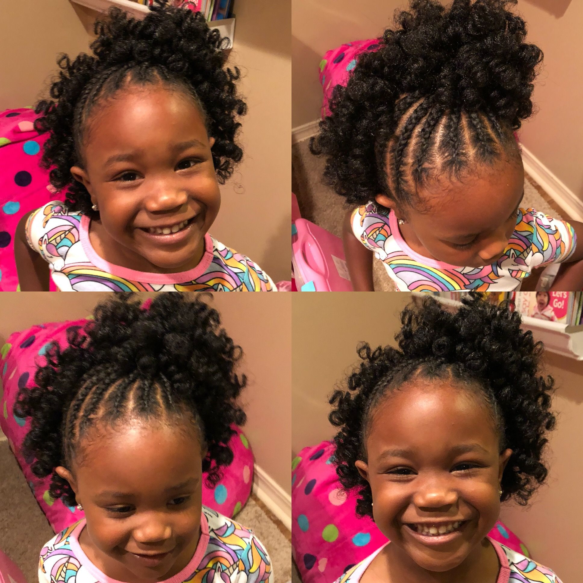 Quick Crochet Hairstyles
 Quick and easy little girls crochet hairstyle Used X